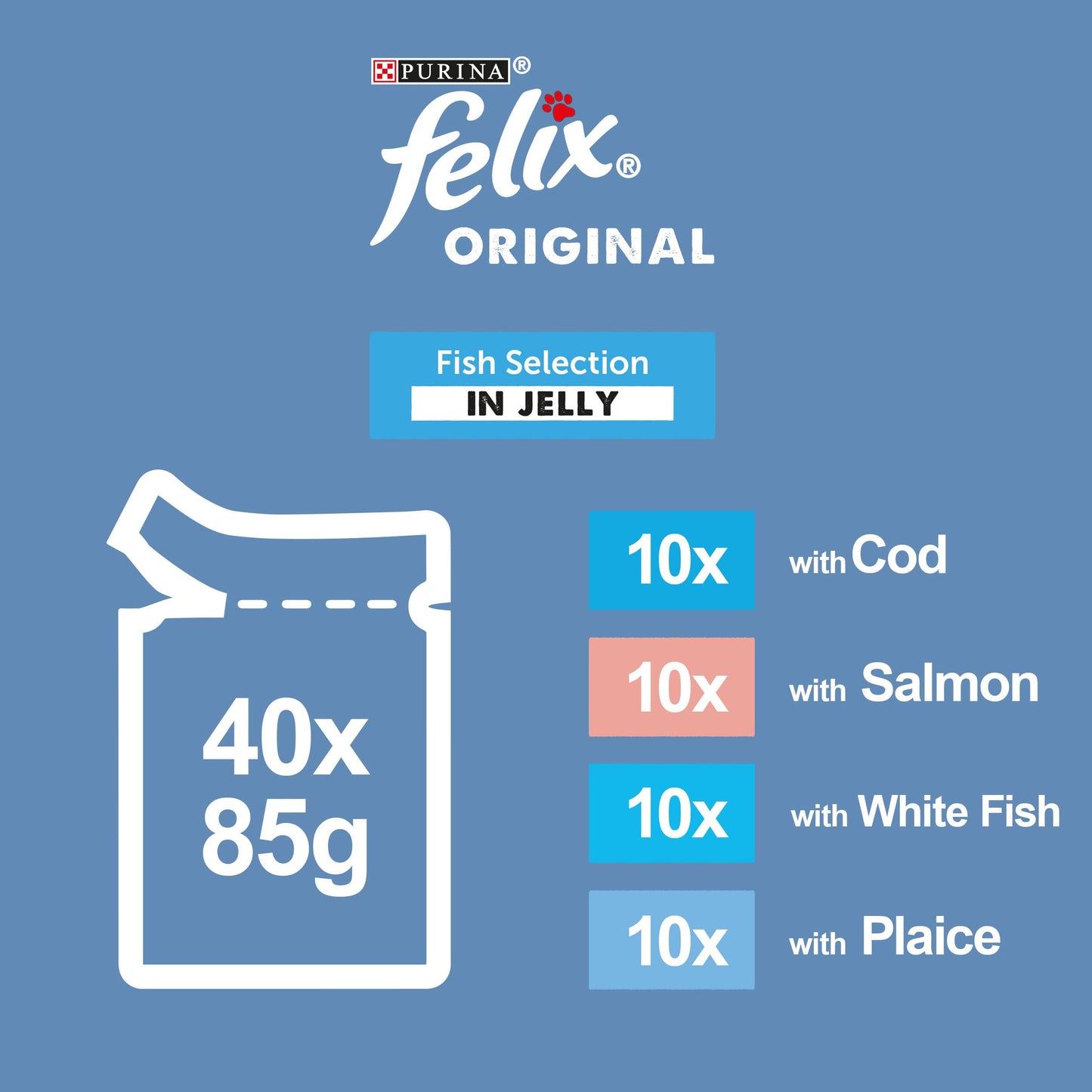 Fish Favourites in Jelly Wet Cat Food