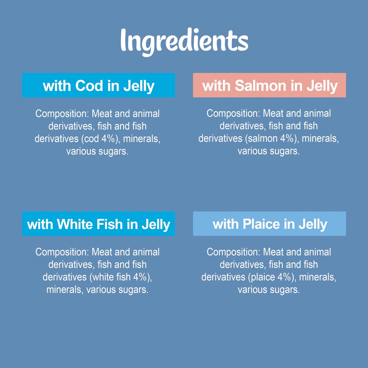 Fish Favourites in Jelly Wet Cat Food