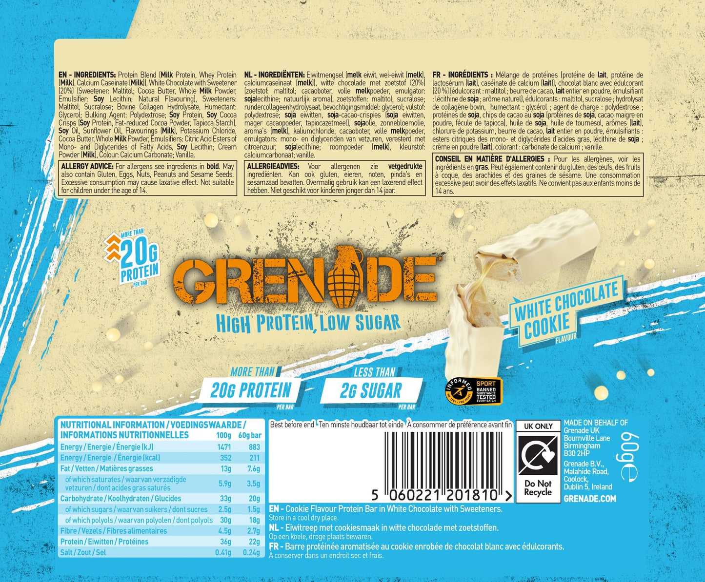 Grenade High Protein